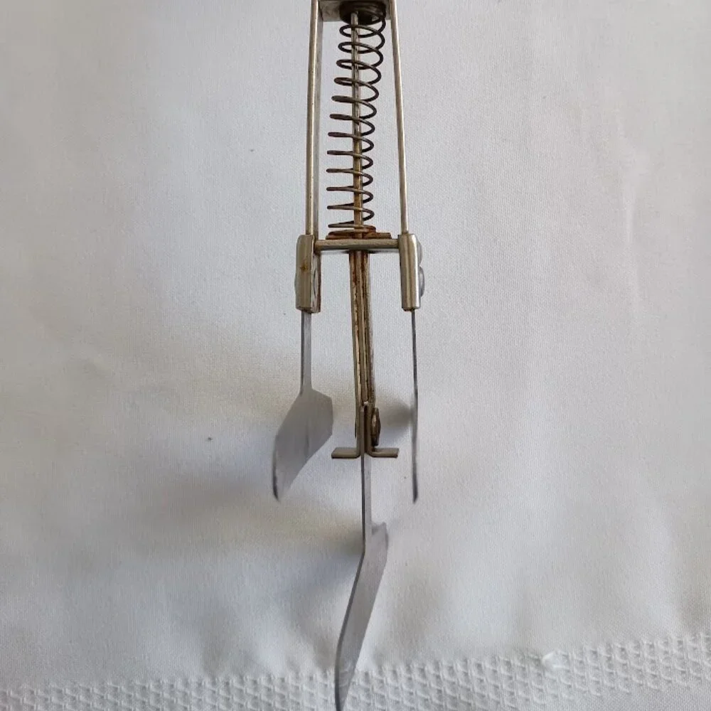Vintage Foley Food Chopper with Wooden Handle